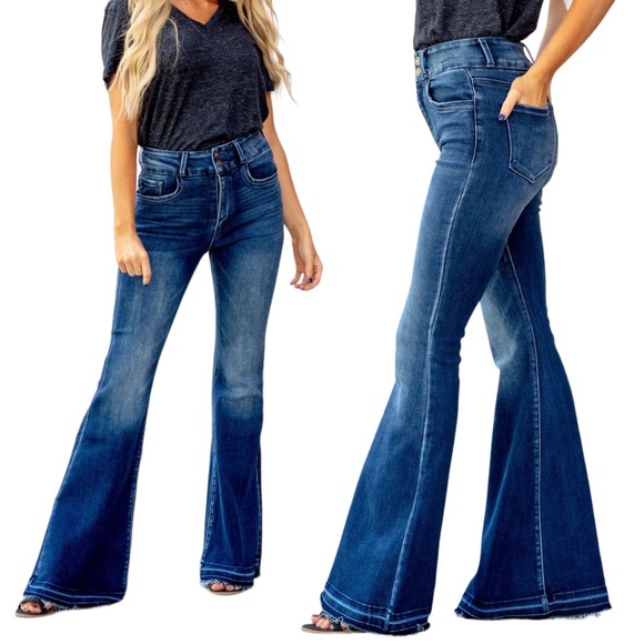 KanCan Jeans New Kancan Jeans Woodland Ultra High Rise Super Flare